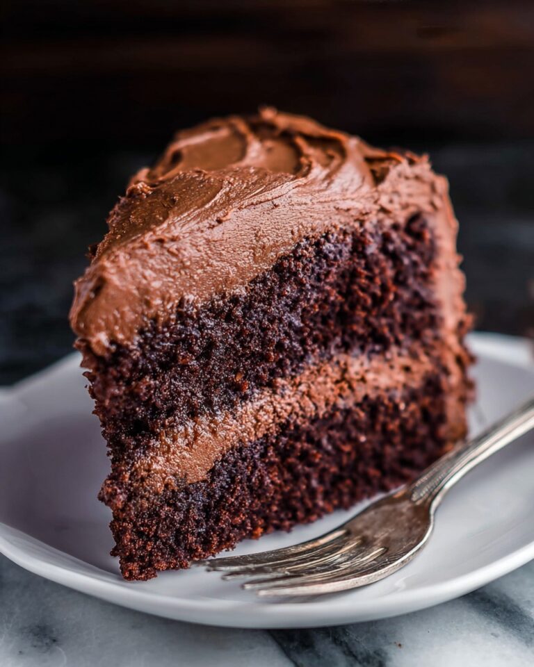 Decadent Chocolate Cake with Cream Cheese Frosting Recipe