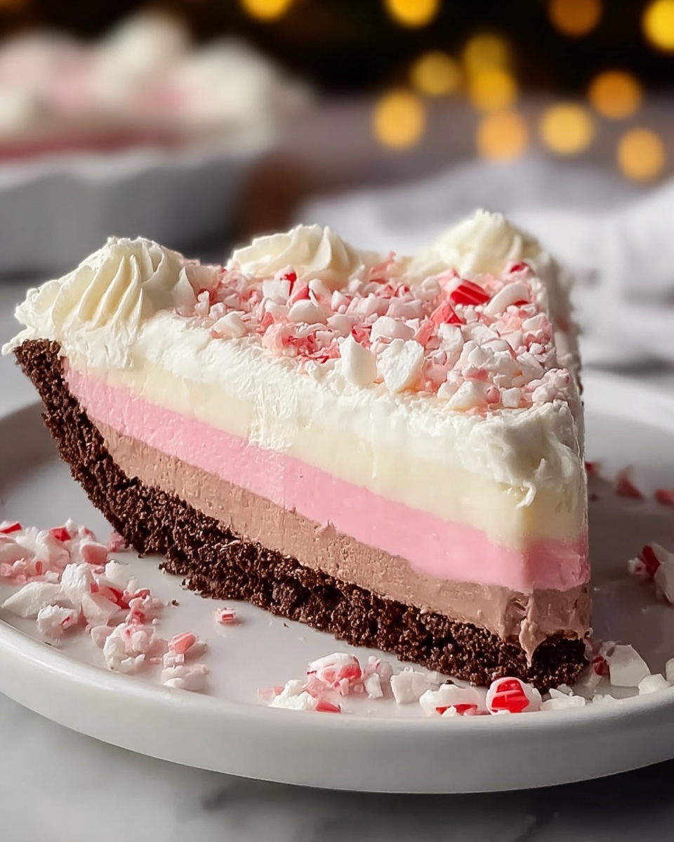 Christmas Peppermint Pie: Creamy, Cool, and Festively Easy Recipe - Recipe Image