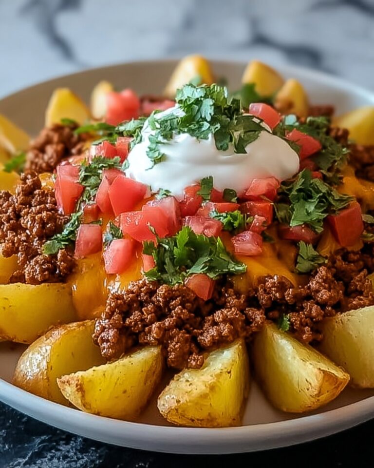 Cheesy Taco Potatoes: The Best Comfort Food Mashup for Easy Dinners Recipe