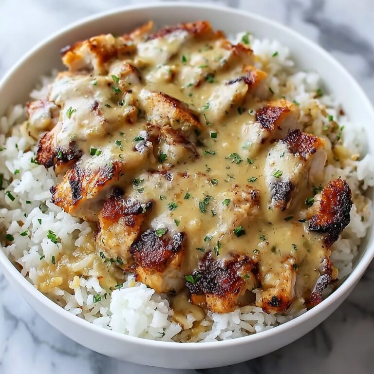 Creamy Smothered Chicken and Rice Recipe
