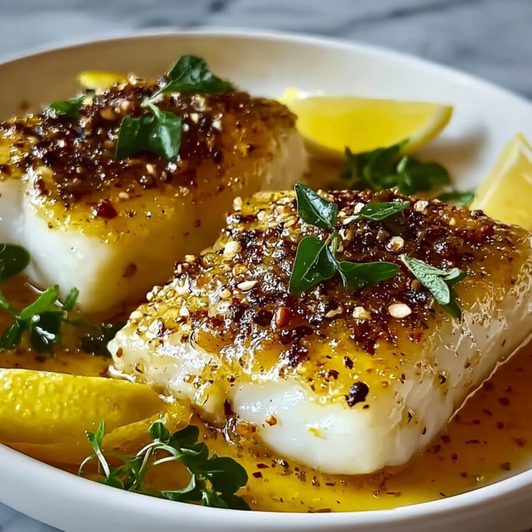 Easy Lemon Butter Baked Cod Recipe