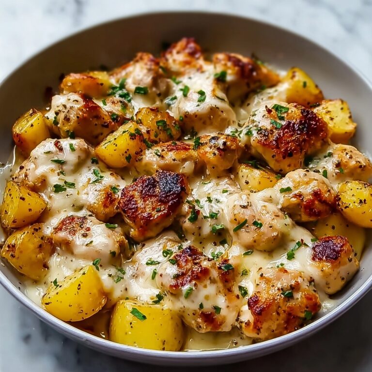 Garlic Parmesan Chicken & Potatoes Recipe