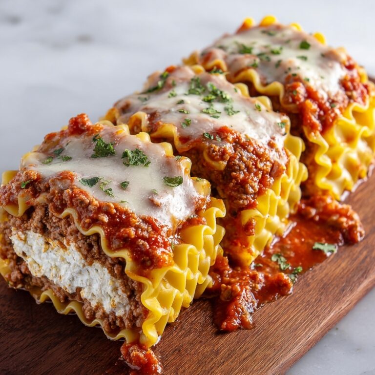 Lasagna Roll-Ups: Cheesy, Saucy, Make-Ahead Magic Recipe
