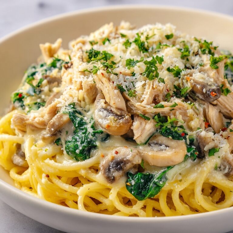 Turkey Tetrazzini with Spinach Recipe
