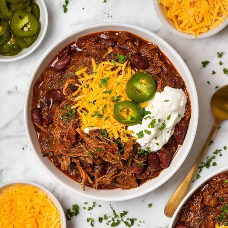 Slow Cooker Chuck Roast Chili Recipe