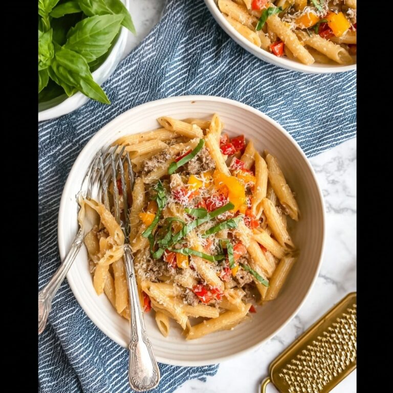 Sausage Pepper Pasta Recipe