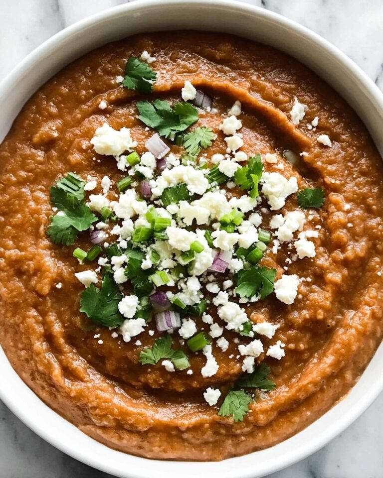 Slow Cooker Refried Beans Recipe