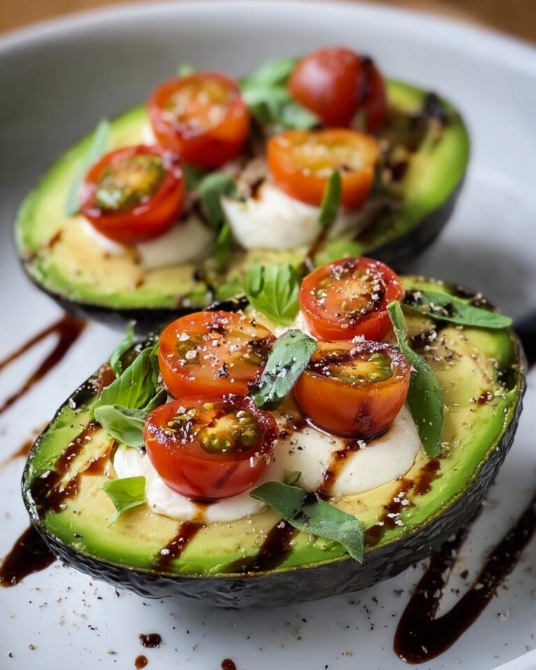 Caprese Stuffed Avocados Recipe