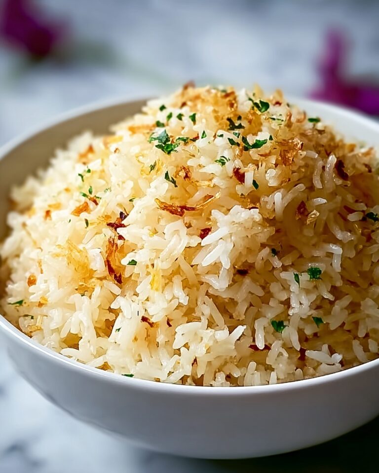 Golden Onion Butter Rice Recipe
