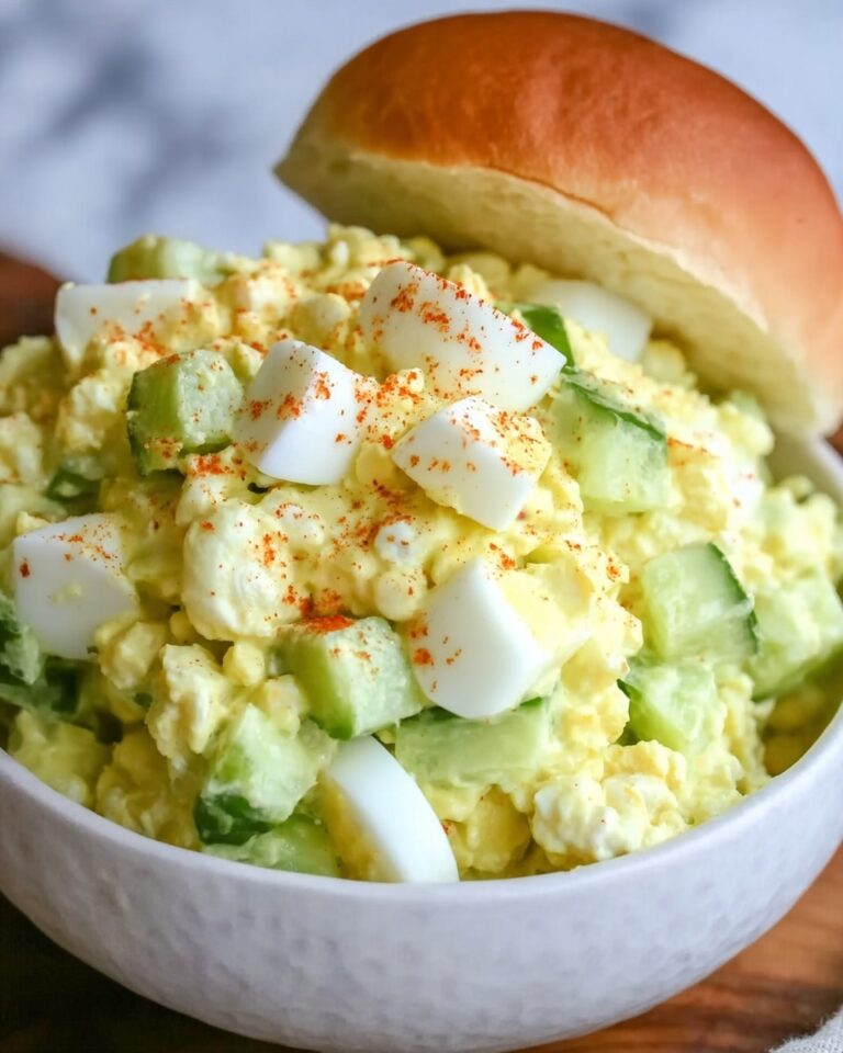Avocado Cucumber Egg Salad: Creamy, Crunchy, and Perfect for Healthy Meals Recipe