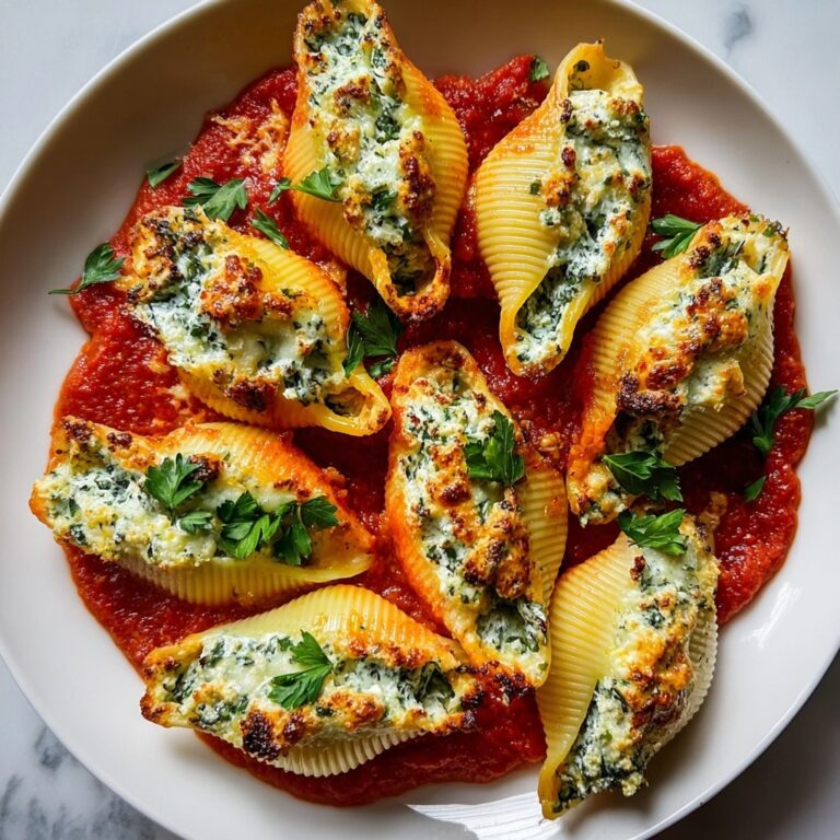 Vegan Pumpkin Ricotta Stuffed Shells Recipe