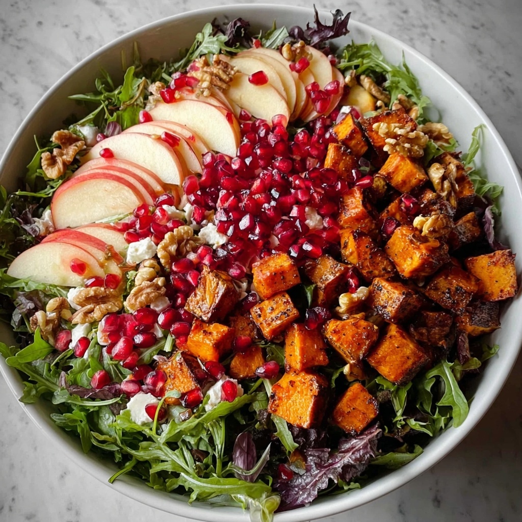 Autumn Harvest Salad with Pomegranates Recipe - Recipe Image