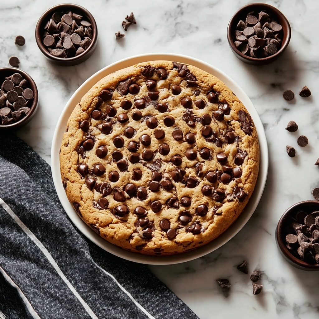 Chocolate Chip Cookie Cake Recipe - Recipe Image