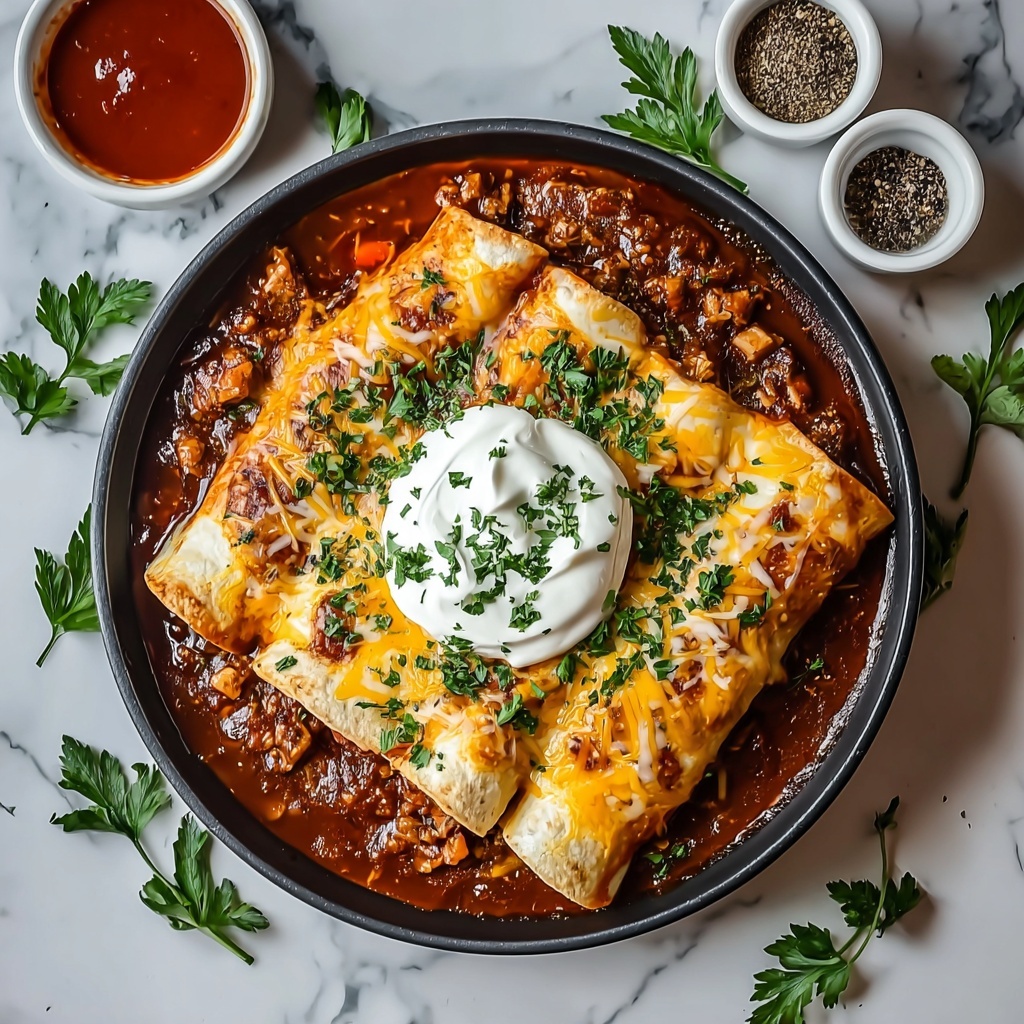 Cheesy Chicken Enchiladas Recipe - Recipe Image