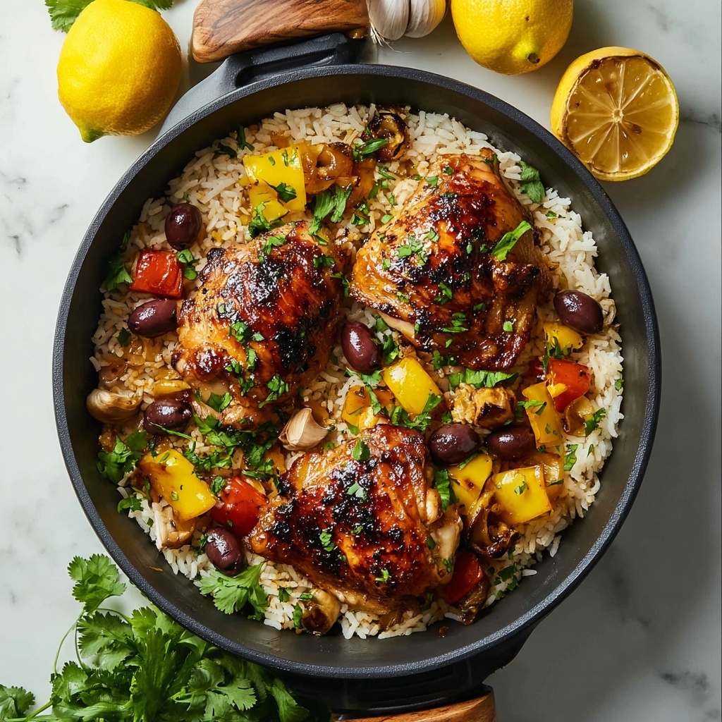 Caribbean Jerk Chicken and Rice Recipe - Recipe Image