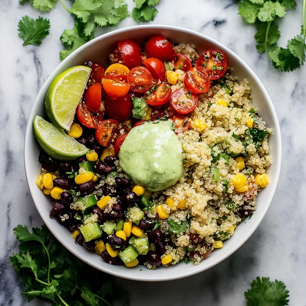 Southwest Quinoa Salad with Lime Vinaigrette Recipe - Recipe Image