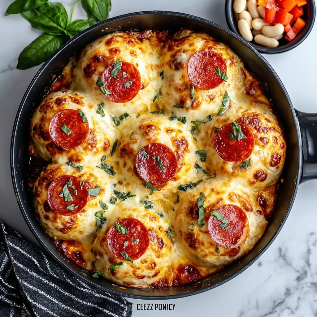 Cheesy Pepperoni Pizza Bombs Recipe - Recipe Image