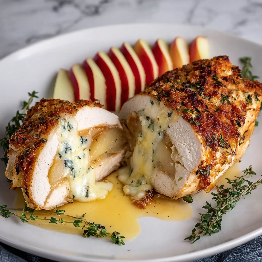 Apple and Brie Stuffed Chicken Recipe - Recipe Image