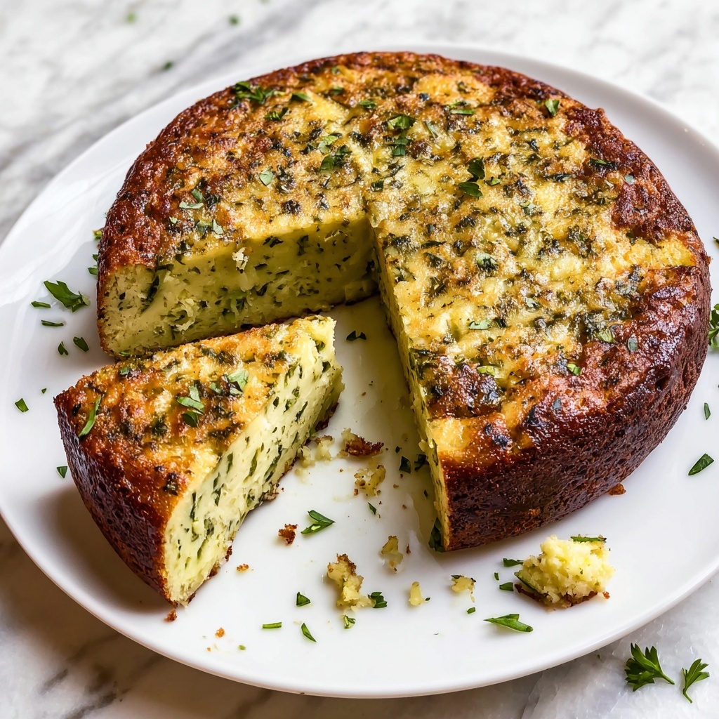 Summer Garden Crustless Zucchini Pie Recipe - Recipe Image