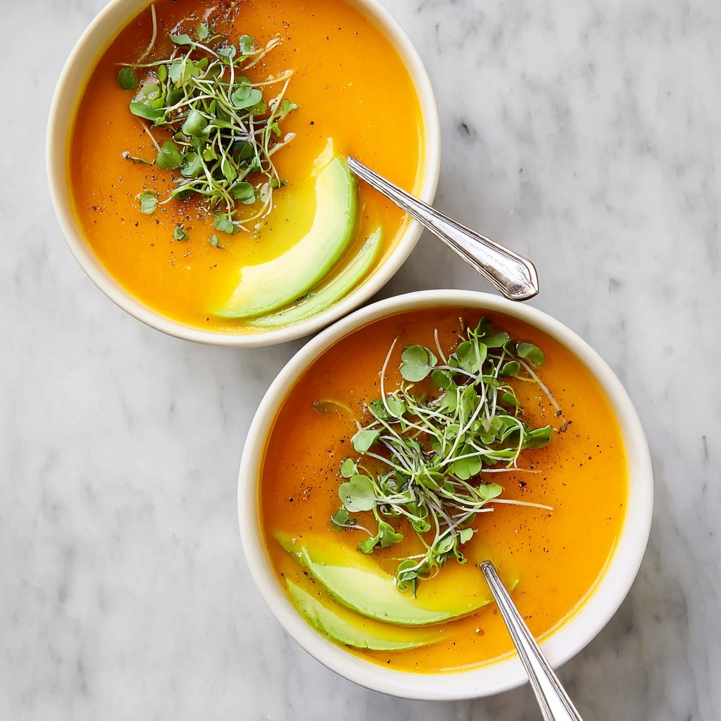Bell Pepper and Butternut Squash Soup Recipe - Recipe Image