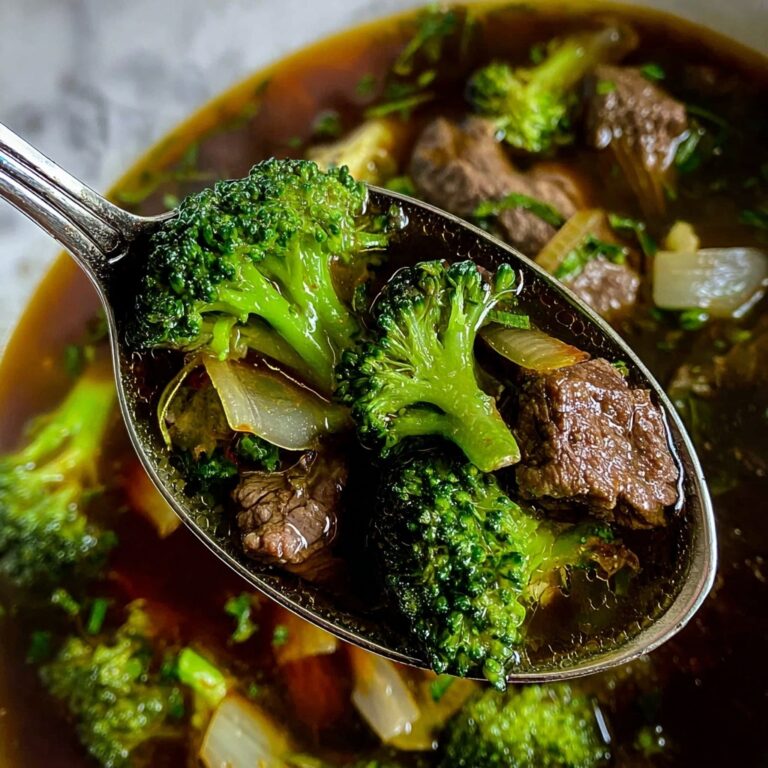 Chinese Broccoli Beef Soup Recipe