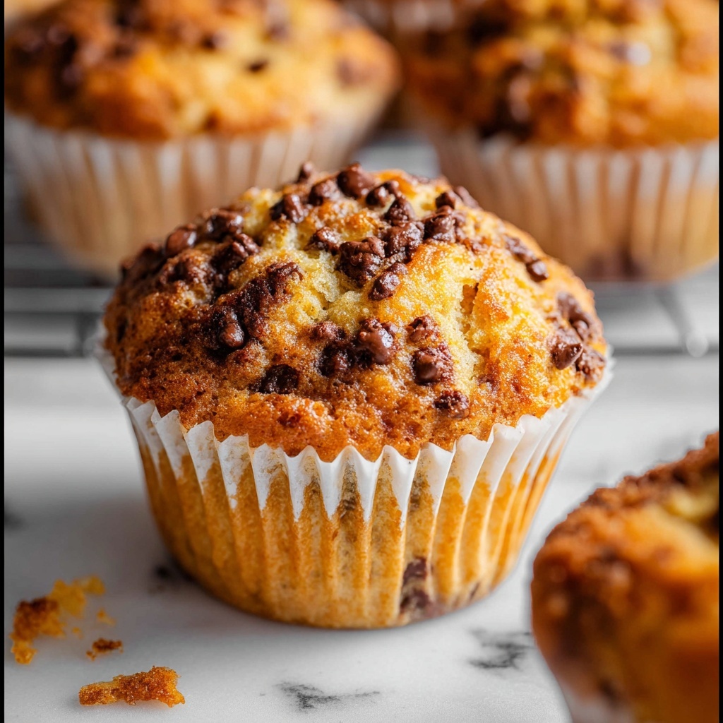 Pumpkin Chocolate Chip Muffins Recipe - Recipe Image