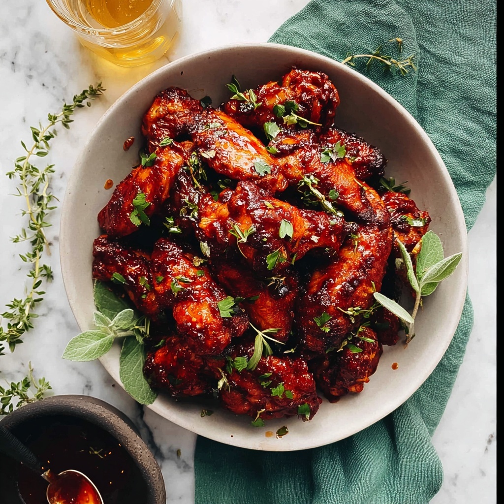 BBQ Chicken Wings Recipe - Recipe Image