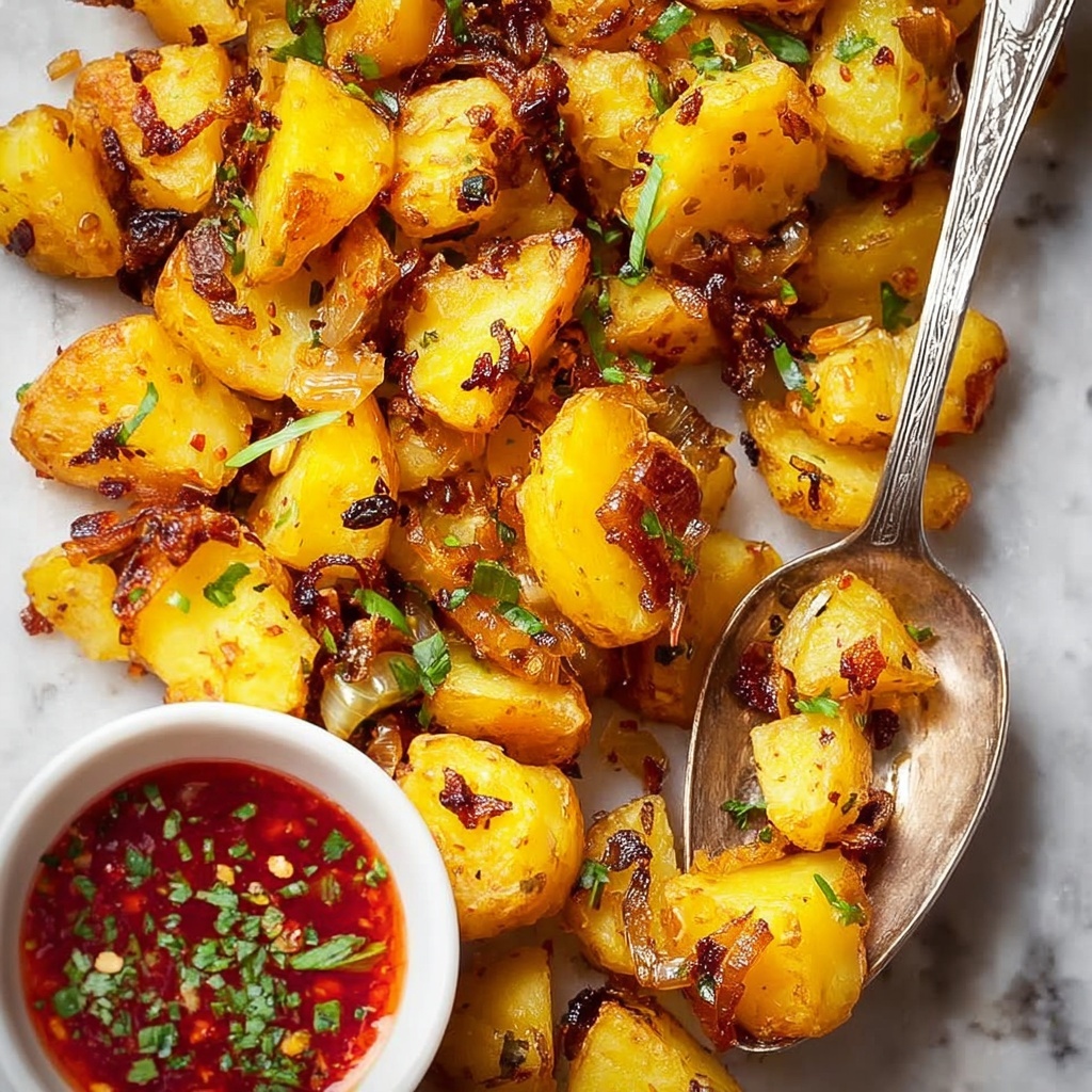 How to Make Crispy Home Fries with Onion and Thyme Recipe - Recipe Image