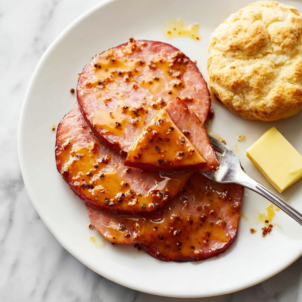 Glazed Ham Steaks Recipe - Recipe Image