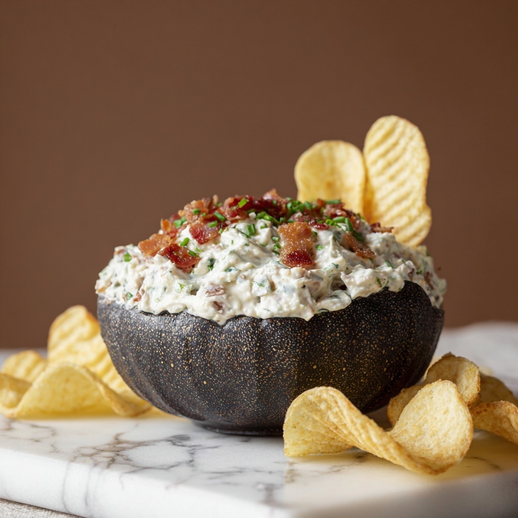 Caramelized Onion Bacon Dip Recipe - Recipe Image