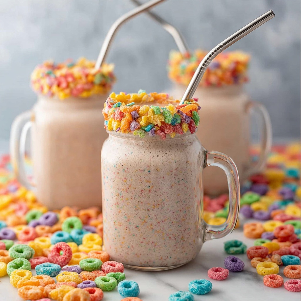 Cereal Milk Breakfast Smoothie (3 Ways!) Recipe - Recipe Image