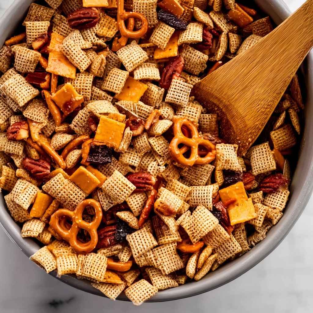 Crock Pot Chex Mix Recipe - Recipe Image