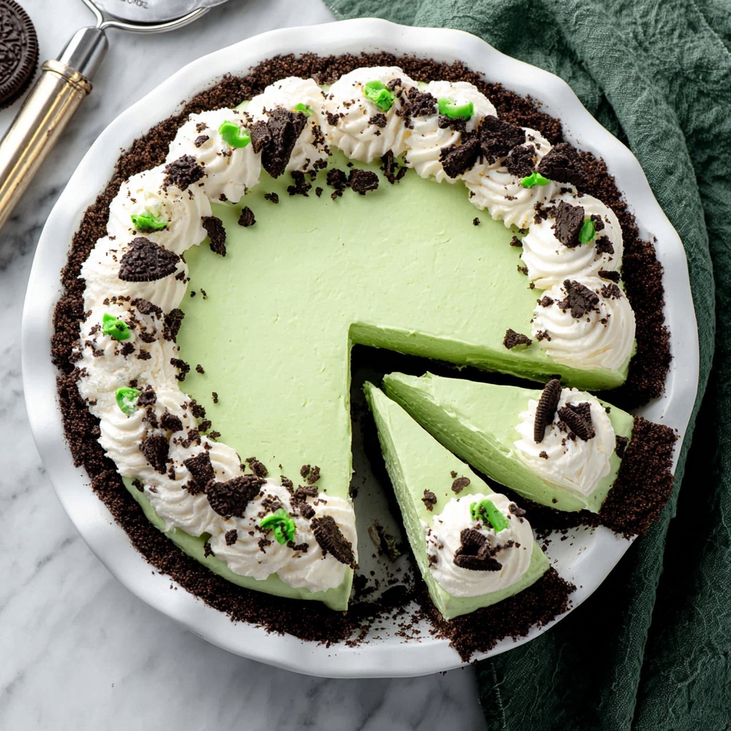 Grasshopper Pie Recipe - Recipe Image