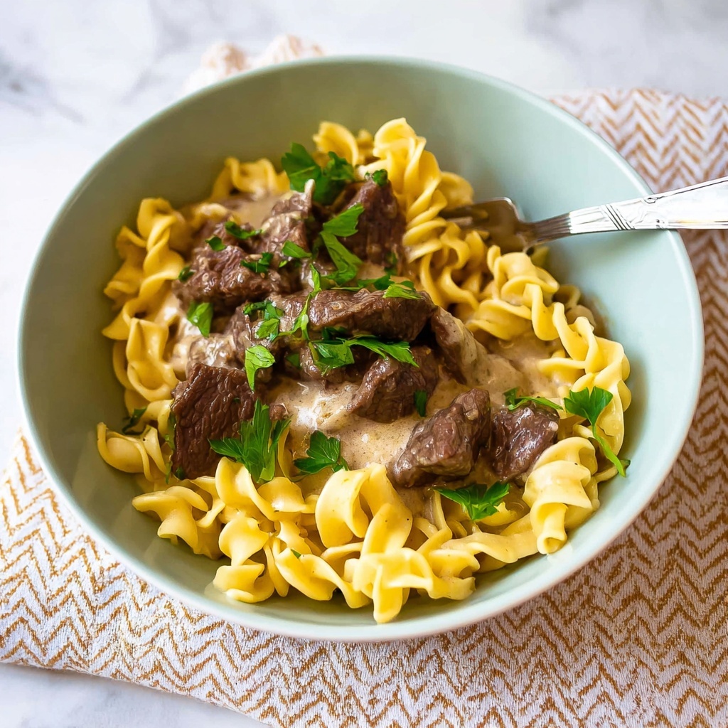 Crockpot Beef and Noodles Recipe - Recipe Image