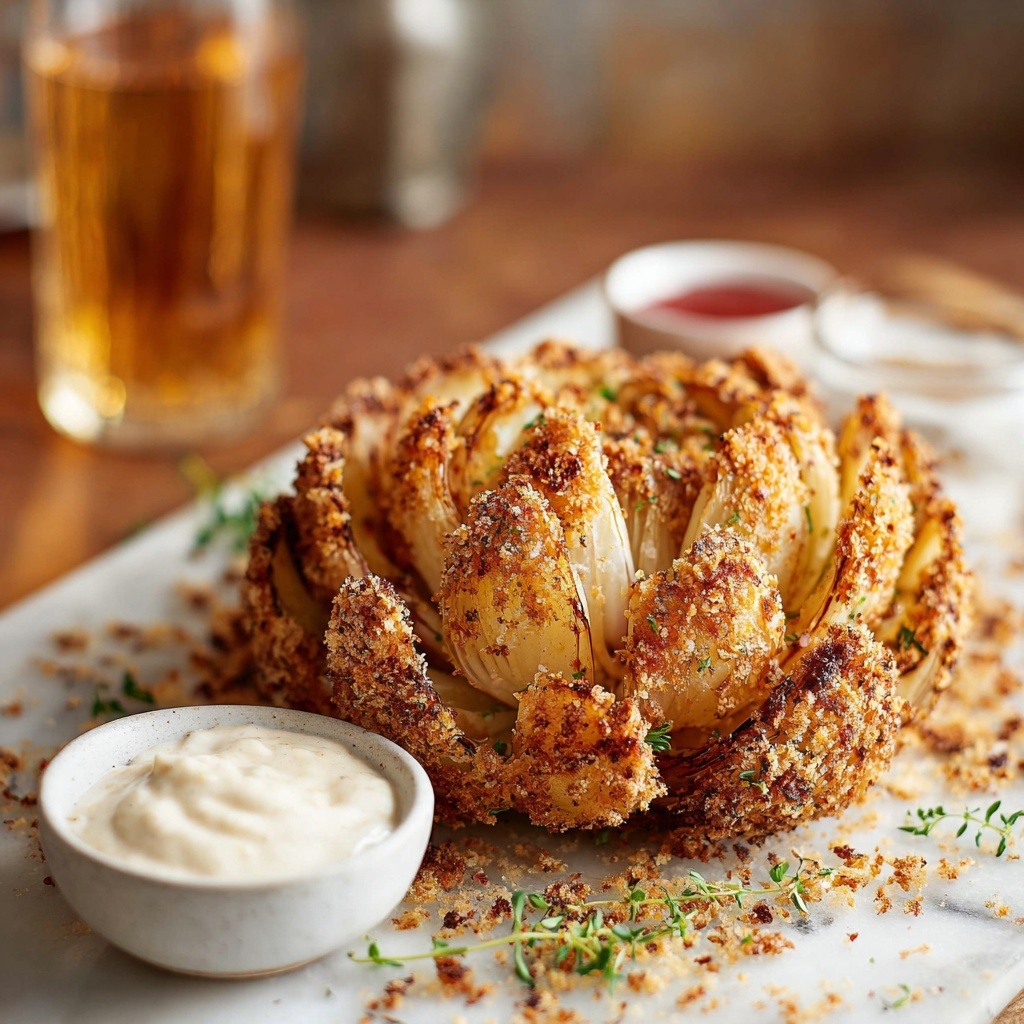 Baked Blooming Onion Recipe - Recipe Image