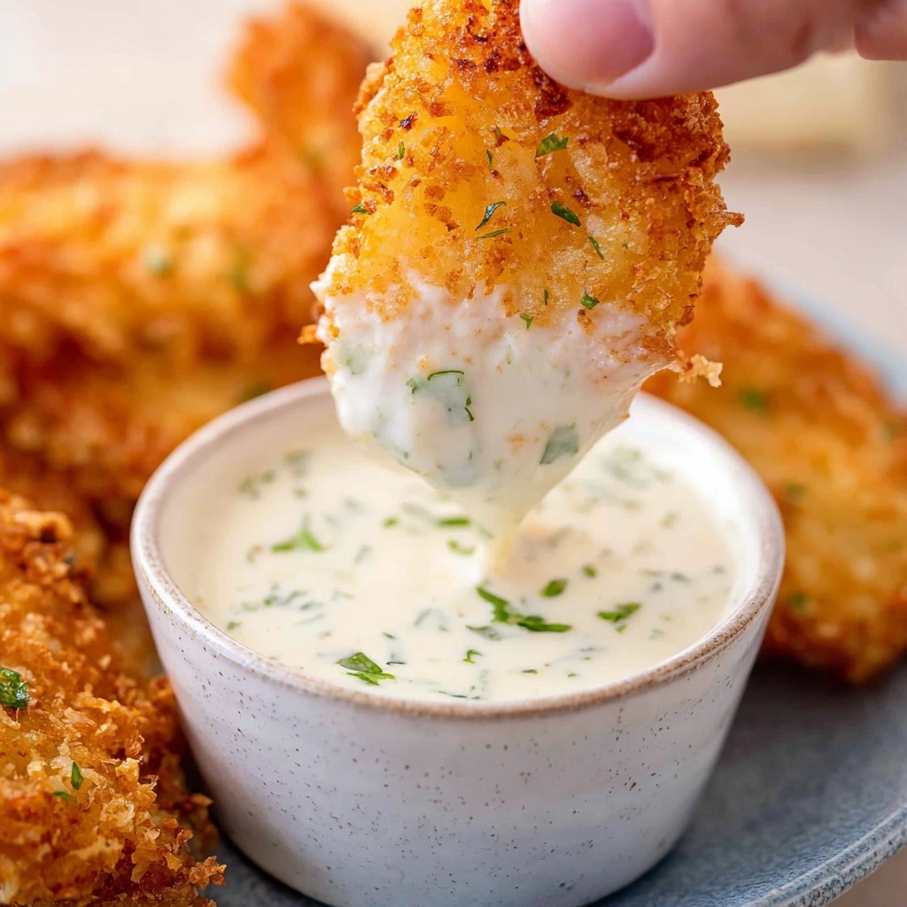 Crispy Baked Fish Fingers with Parmesan and Panko Recipe - Recipe Image