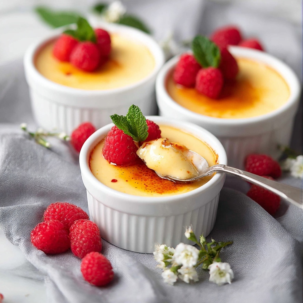 Crème Brûlée (French Vanilla Custard) Recipe - Recipe Image