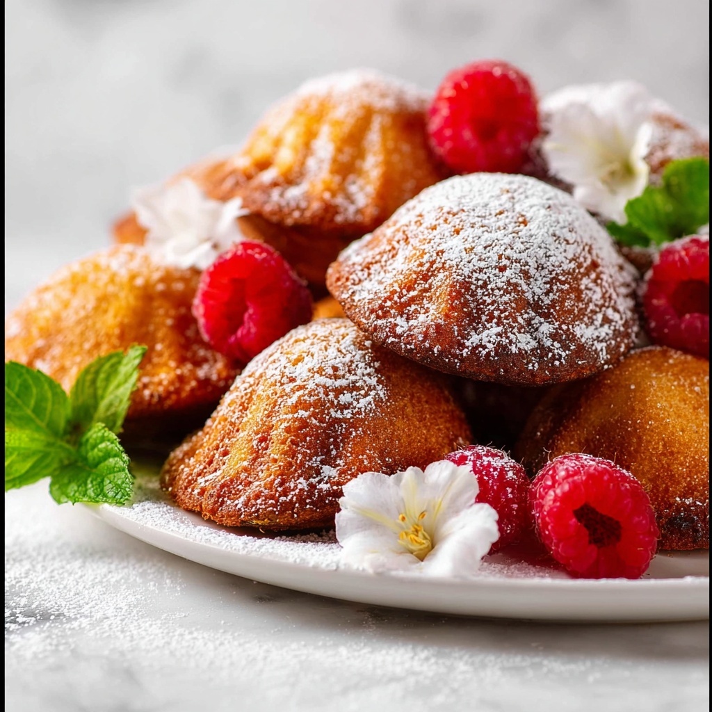 Classic Madeleines with Lemon and Honey Recipe - Recipe Image