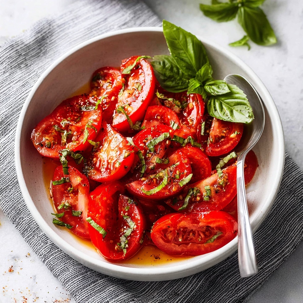 My Favourite Tomato Salad Recipe - Recipe Image