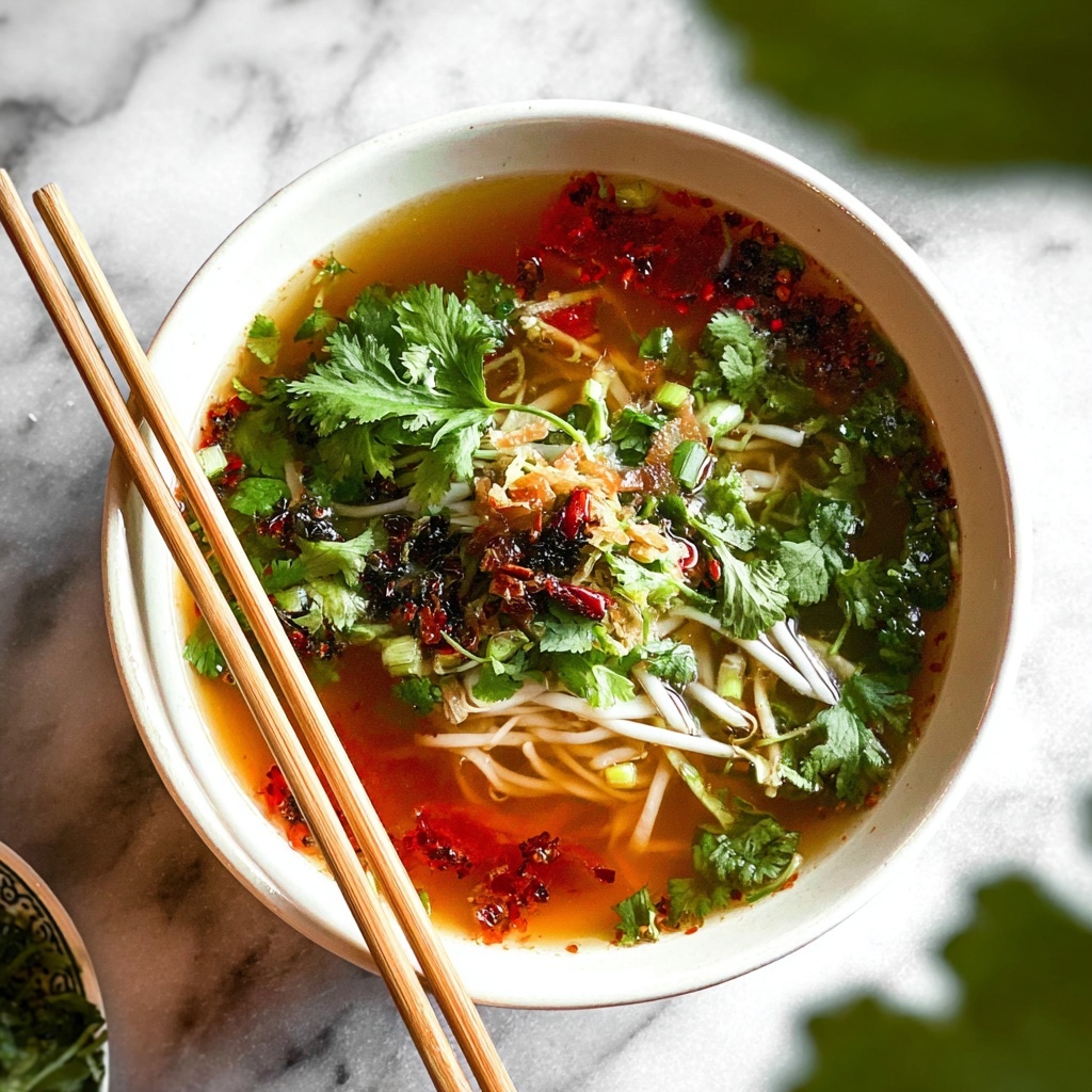 Quick & Easy Chinese Vegetable Soup Recipe - Recipe Image