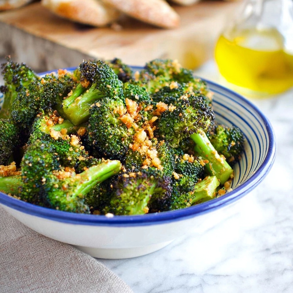 Roasted Broccoli with Toasted Pangritata Recipe - Recipe Image