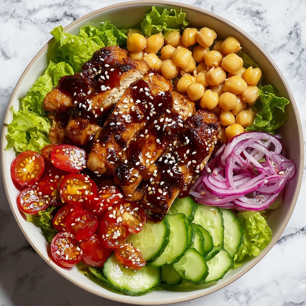 Sesame Chicken and Chickpea Salad Recipe - Recipe Image