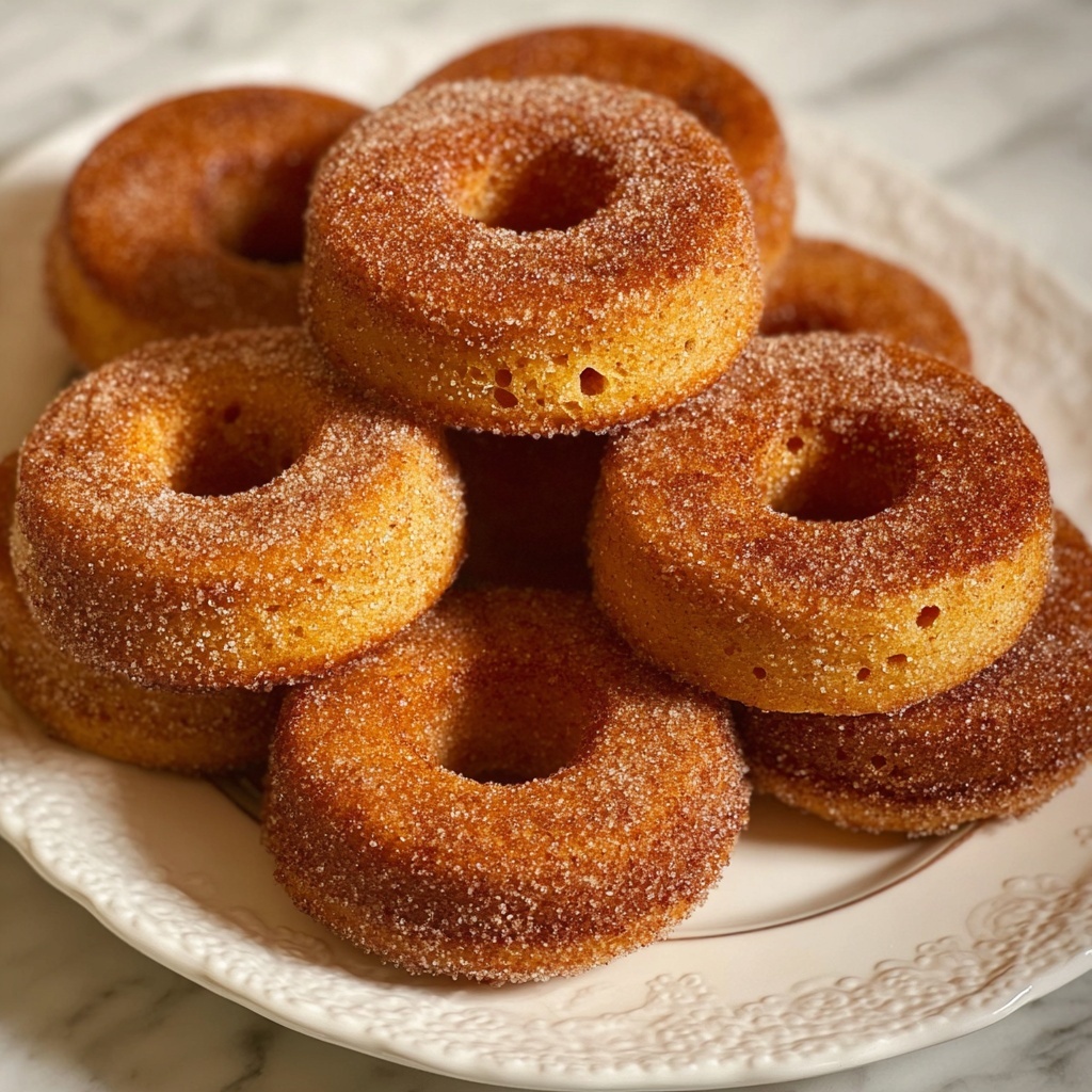 Baked Spiced Pumpkin Donuts Recipe - Recipe Image