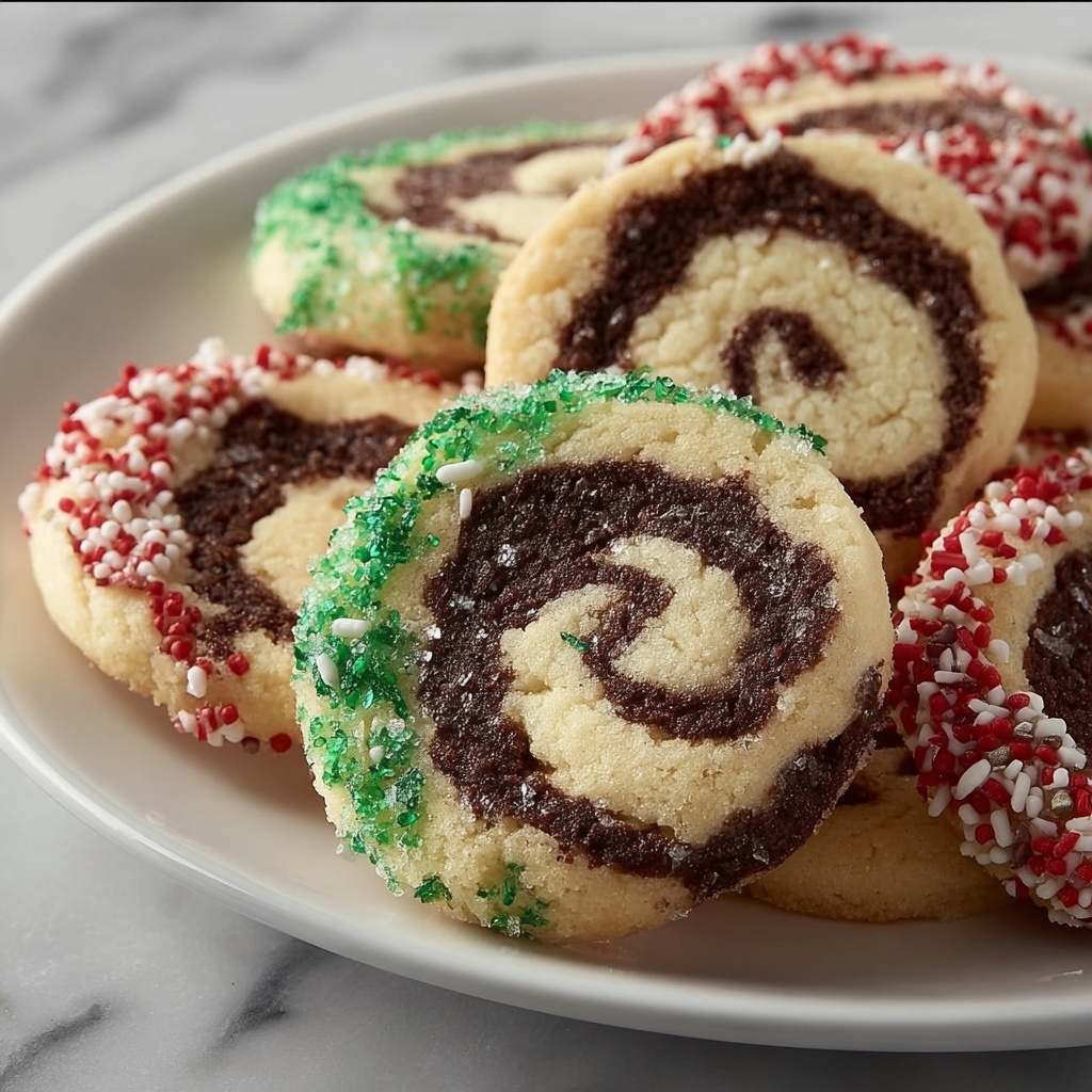 Swirled Christmas Cookies Recipe - Recipe Image