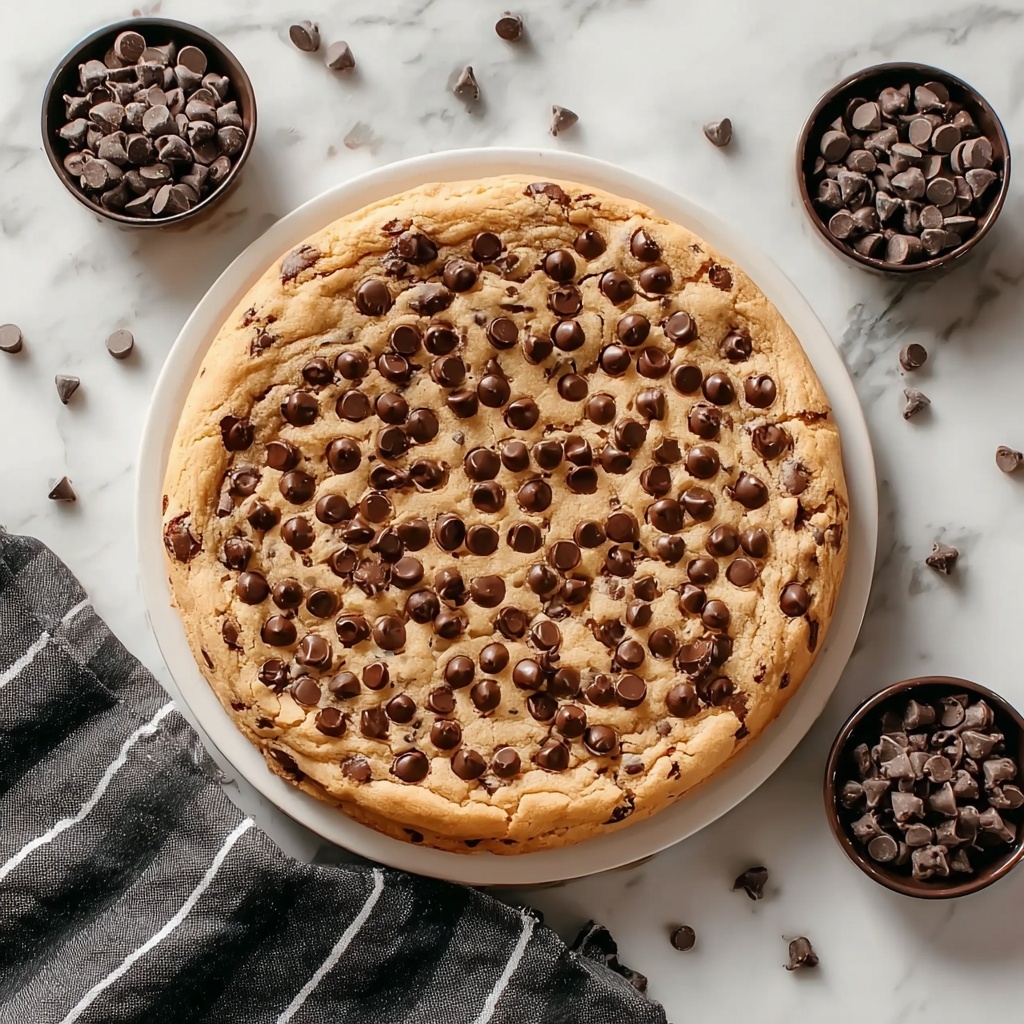 Chocolate Chip Cookie Cake Recipe - Recipe Image