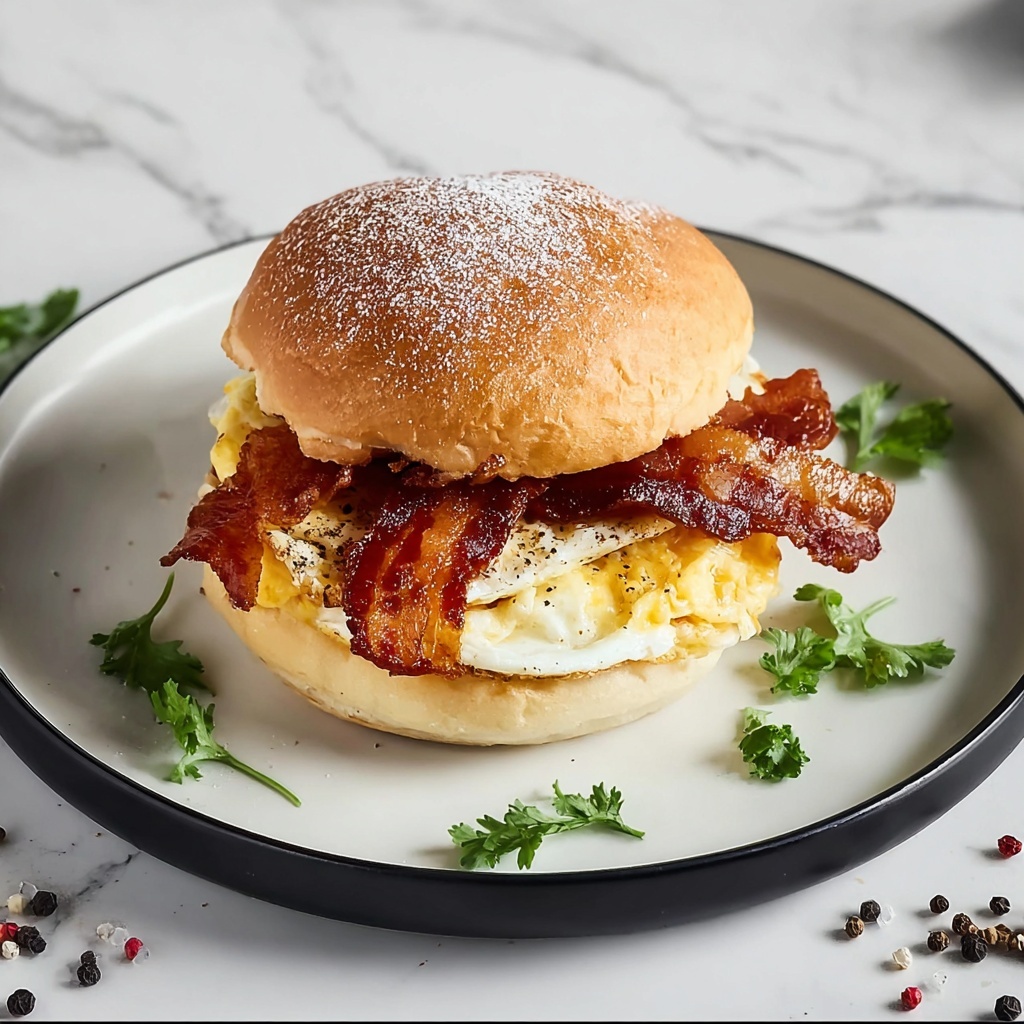 Bacon Gouda Starbucks Breakfast Sandwich Recipe - Recipe Image