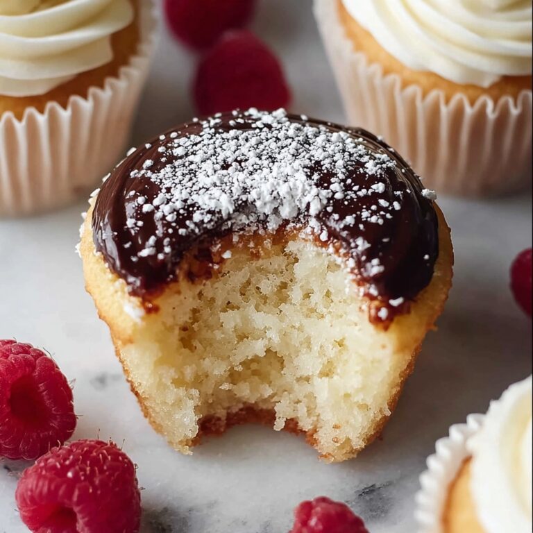 Boston Cream Cupcakes Recipe