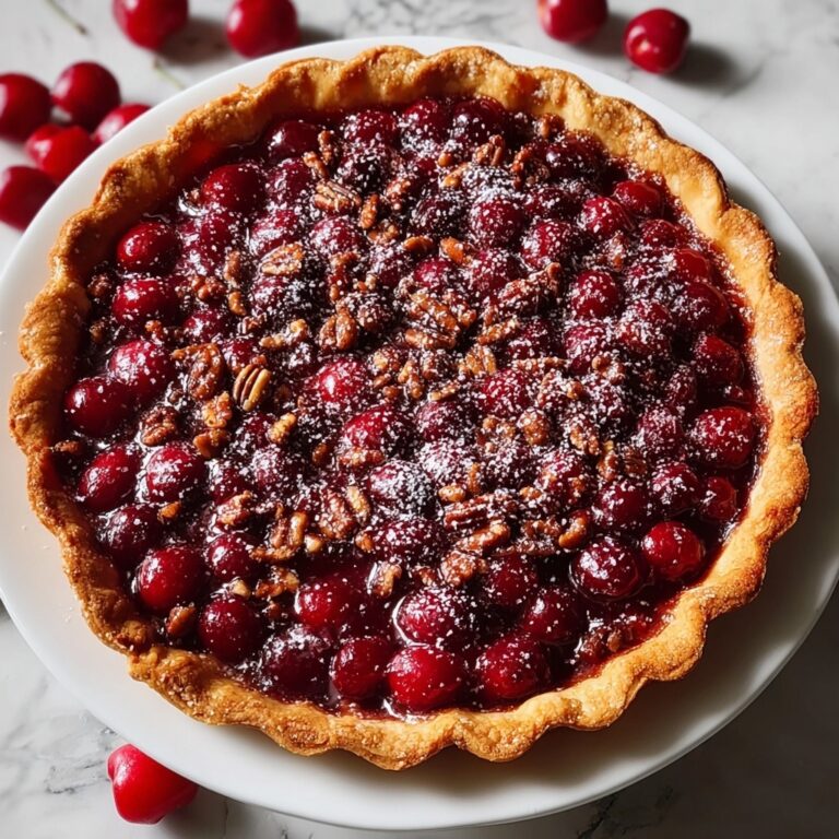 Nantucket Holiday Cranberry Pie Recipe
