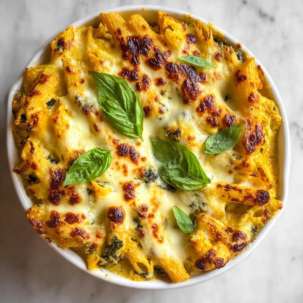 Cheesy Pumpkin Ricotta Pasta Bake Recipe - Recipe Image