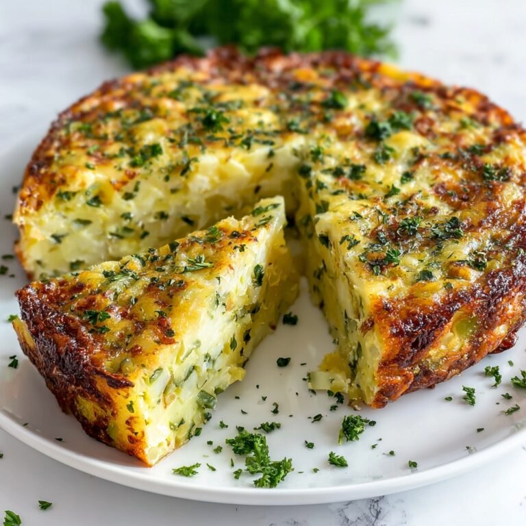 Cheesy Baked Zucchini Slice Recipe
